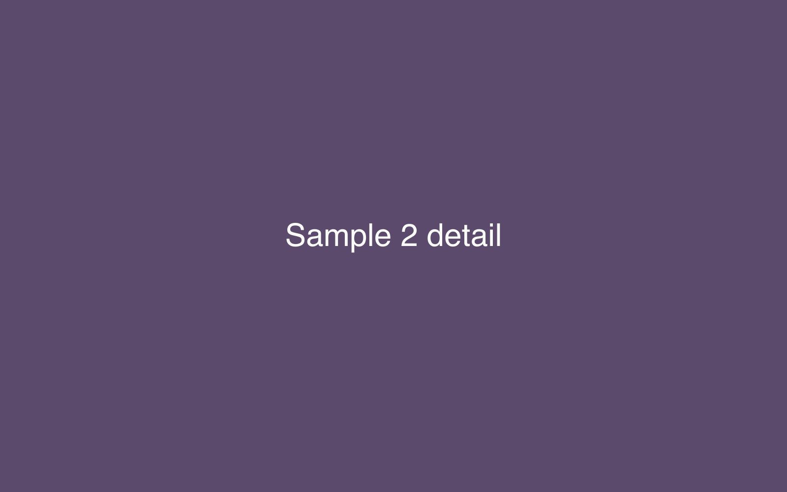Sample Project 2, image 1